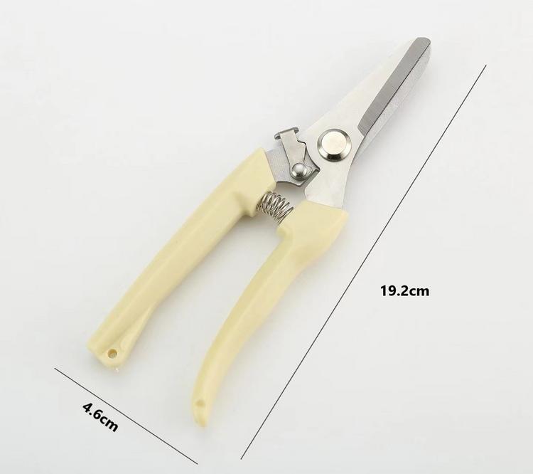 LANSGA Garden Pruning Shears Stainless Steel Gardening Pruning Shear Scissor Stainless Steel Scissors Cut Secateur Shrub Garden Branch Shears Tools Scissors fashion