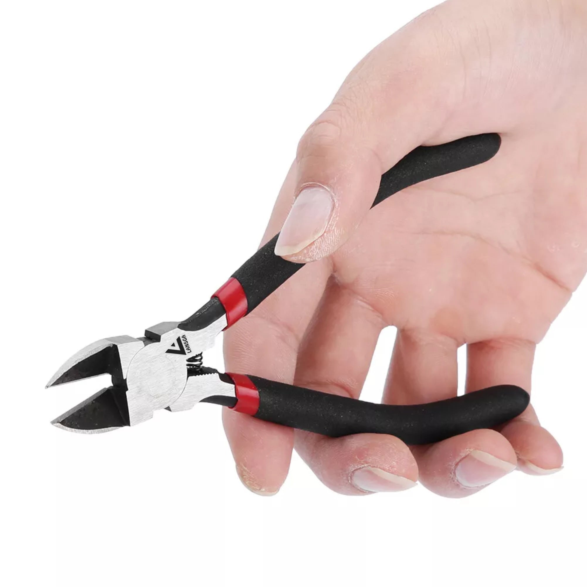 LANSGA Diagonal Pliers Cable Wire Side Cutter Cutting Pliers Repair Tool