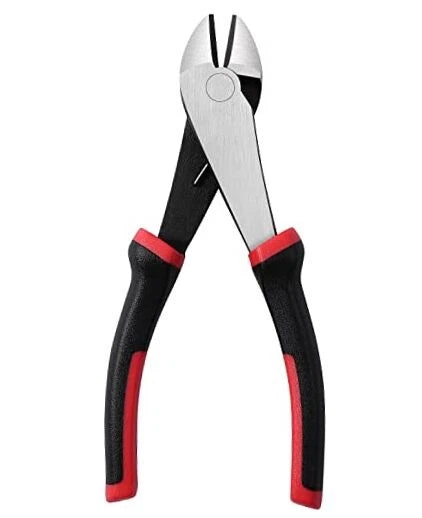 LANSGA 7-inch Wire Cutters, Spring-loaded Side Cutters Dikes