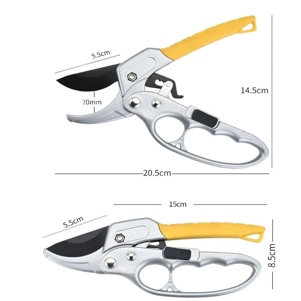 LANSGA Secateurs Clippers, Multi-Functional Professional Garden Pruning Shears, Durable Metal Tree Trimmer Tools Horticulture Hand tool
