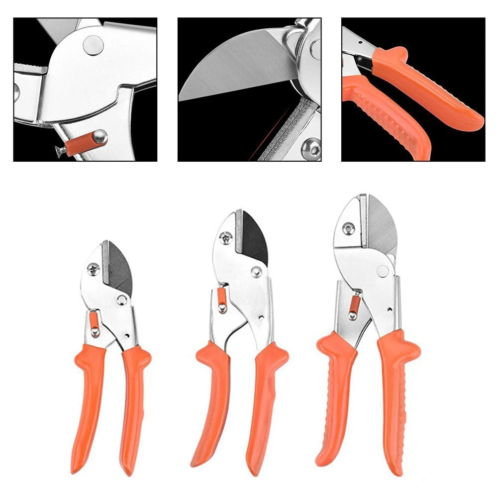 LANSGA Steel Pruning Scissors Garden Fruit Tree Effortless Gardening Scissors