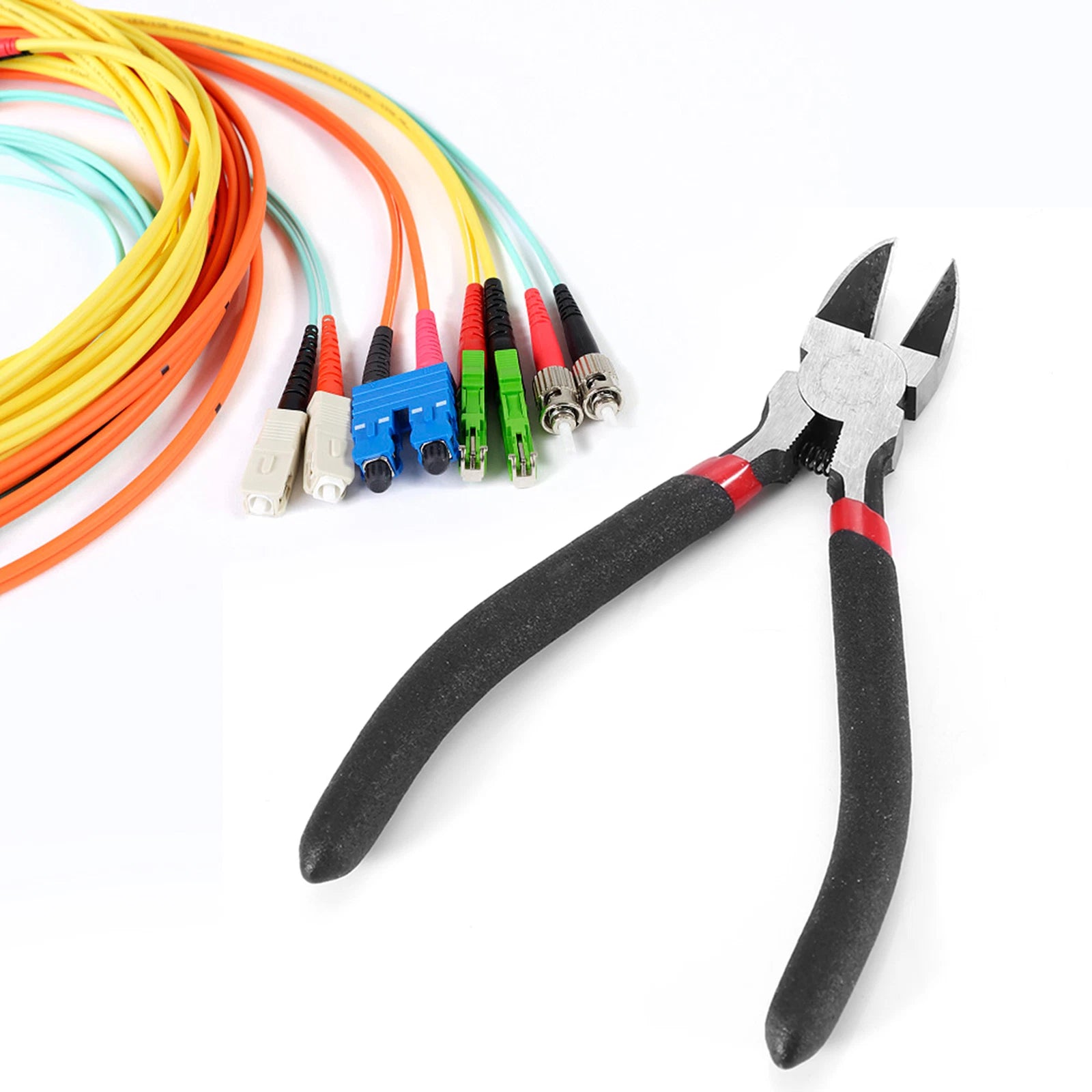 LANSGA Diagonal Pliers Cable Wire Side Cutter Cutting Pliers Repair Tool