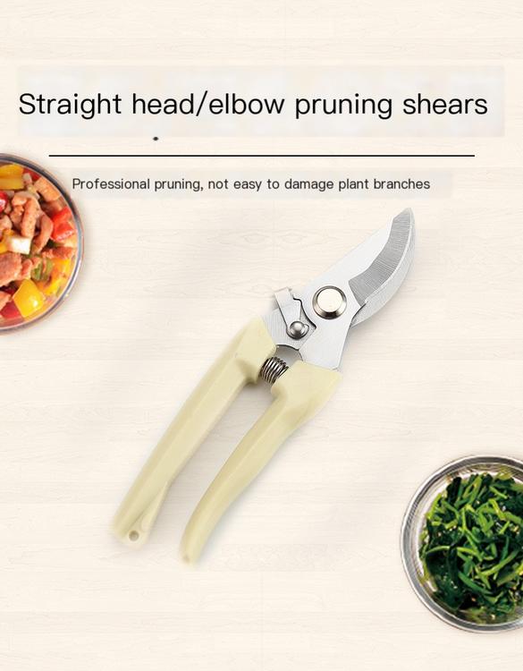 LANSGA Garden Pruning Shears Stainless Steel Gardening Pruning Shear Scissor Stainless Steel Scissors Cut Secateur Shrub Garden Branch Shears Tools Scissors fashion