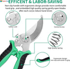 LANSGA Pruning Scissors Garden Shears Hand Tools Plant Trimming Pruners 3 PCS