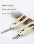 LANSGA Garden Pruning Shears Stainless Steel Gardening Pruning Shear Scissor Stainless Steel Scissors Cut Secateur Shrub Garden Branch Shears Tools Scissors fashion