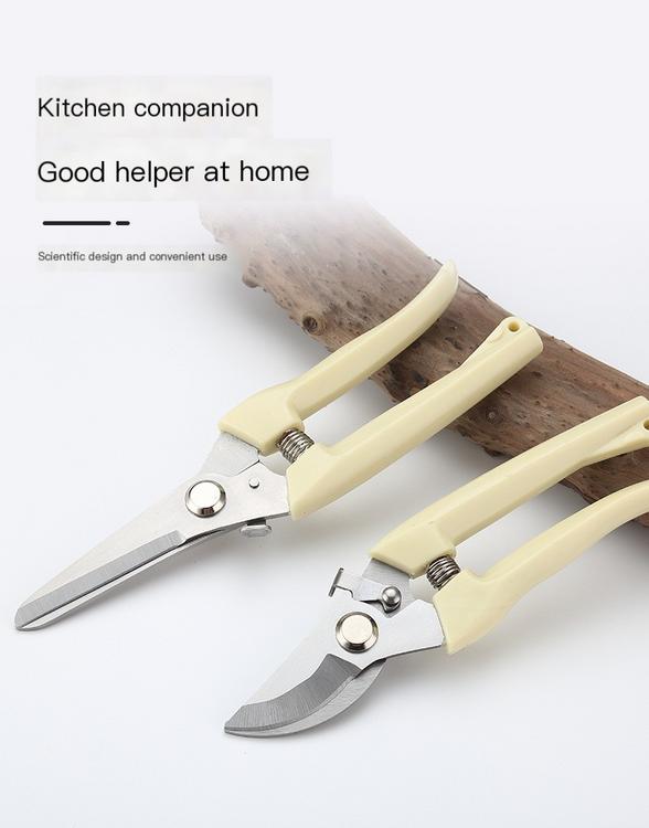 LANSGA Garden Pruning Shears Stainless Steel Gardening Pruning Shear Scissor Stainless Steel Scissors Cut Secateur Shrub Garden Branch Shears Tools Scissors fashion