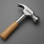 LANSGA Mini Claw Hammer, Wooden Short Handle Claw Hammer 8 OZ Household Small Hammer Portable Mini Hammer