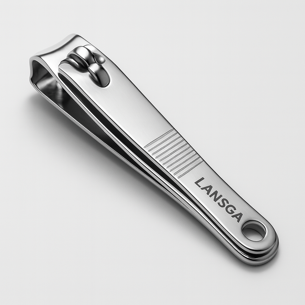 LANSGA Nail Clippers Set, Ultra Sharp Stainless Steel Fingernail and Toenail Clipper Cutters,Travel Nail Kit for Men Women